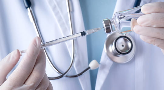 Injections for Peyronie's disease.